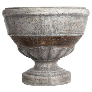 SomerTile Mediterranean Stoneware 15x13 inch Milano Planter