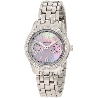 Citizen Womens Eco drive Silhouette Crystal Watch