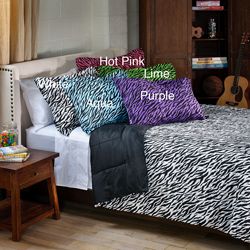 Zebra 2 piece Twin size Mini Comforter Set Today $31.99   $37.99 4.3