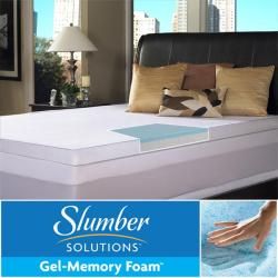 Slumber Solutions Gel Select 3 inch Queen/ King size Memory Foam