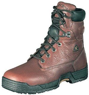  Rocky Mens 8 inch MobiLite Steel Toe Work Boots Style 6115 Shoes