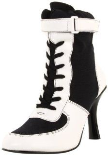 Funtasma by Pleaser Womens Referee 125/BW Boot Shoes