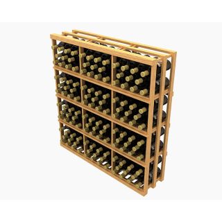 WholeCellar Stackable 144 bottle Rectangular Wine Rack