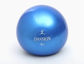 Danskin DA 1050R 8 lb. Weighted Toning Ball Sports