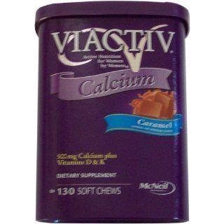 Viactiv Caramel Calcium Chews, 130 Soft Chews