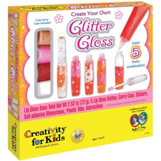 Creativity for Kids Create Your Own Glitter Lip Gloss Kit