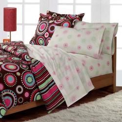 Gypsy 7 piece Queen size Bed in a Bag with Sheet Set
