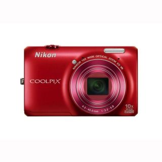 NIKON COOLPIX S6300 Compact   Rouge Intense   Achat / Vente COMPACT