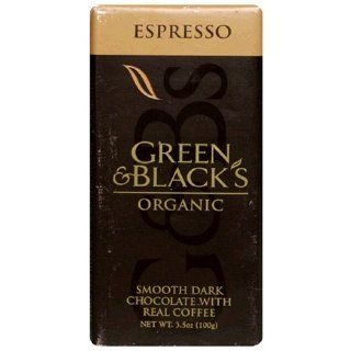 Green & Blacks Espresso, Organic Dark Chocolate with Coffee, 3.5