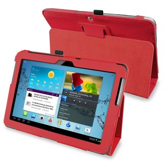 BasAcc Red Case with Stand for Samsung Galaxy Tab 2 10.1 P5100/ P5110