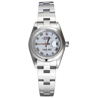 Pre owned Rolex Datejust Womens Steel Oyster Bracelet Watch