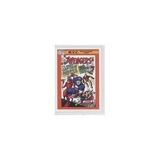 Avengers #4 (Trading Card) 1990 Impel Marvel Universe Series I #136