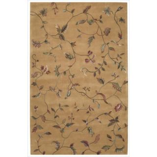 Hand tufted Julian Floral Gold Rug (53 x 83) See Price in Cart