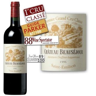 1er Grand Cru Classé B   Parker 87/100, Wine Spectator 88/100