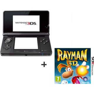 NINTENDO 3DS NOIRE COSMOS + RAYMAN 3D   Achat / Vente DS 3DS NOIRE