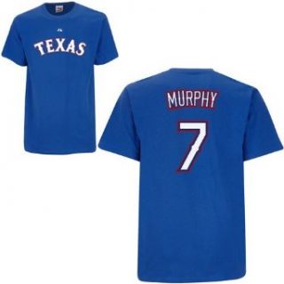 David Murphy Texas Rangers Player Shirt By Majestic