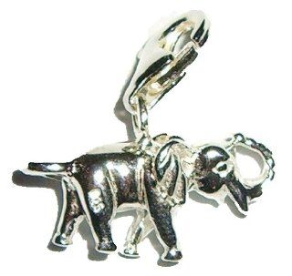 My Lucky Charms   Elephant 3D Sterling Silver Charms