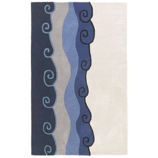 Hand tufted Malibu Wool Rug (8 x 11)