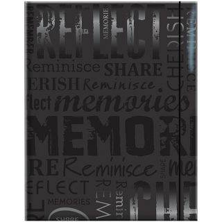 Embossed Gloss Memories Expressions Black Photo Album Today $5.99 3