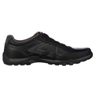 Skechers USA Mens Norco Side striped Leather Athletic inspired