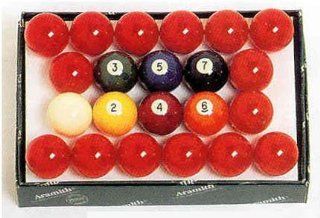 2 1/4 Belgiun Aramith Snooker Pool Ball Set Sports