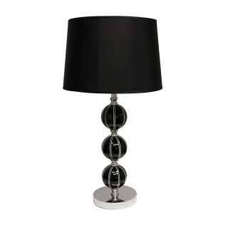 Black 29 inch High Stacked Ceramic Table Lamp Today $109.99
