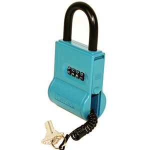 ShurLok, Keyless Lock Box, Blue, Lettered Dials, 2 Pack