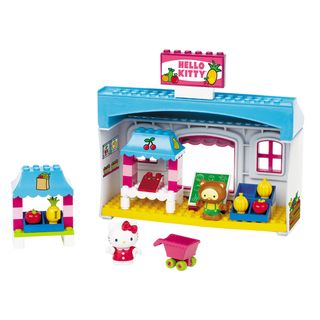 Mega Bloks Hello Kitty Fruit Market Playset