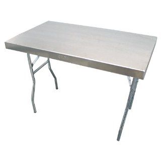 Pit Pal Products 155 31 x 72 Aluminum Work Table : 