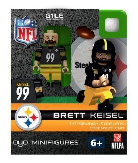 Brett Keisel NFL Oyo Mini Figure Lego Compatible