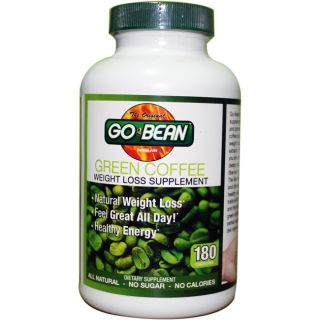 Go Bean Green Coffee 180 count Weight Loss Formula Capsules