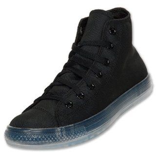 Chuck Taylor All Star Bright Mid Casual Shoes, Black Clear Shoes