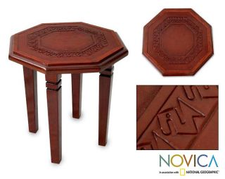 Leather Memories Accent Table (Peru)