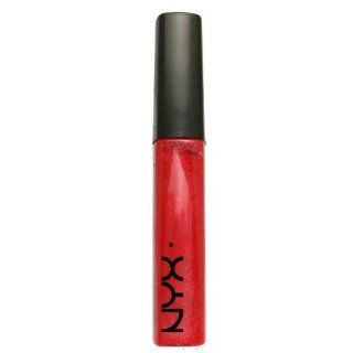 the Night Lip Gloss with Mega Shine Lip Gloss, 152 Crystal Red Beauty