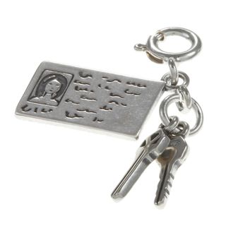 Sterling Silver Drivers License Charm