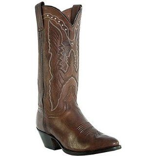 12 Inch Rust Crestline Saddle Brand Leather Boots  DP3467 Shoes