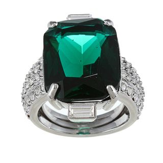 ABS by Allen Schwartz Emerald Adjustable Ring