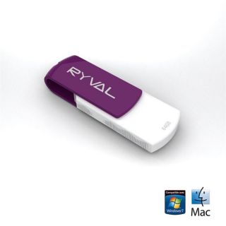 Ryval Clé USB R360 64 Go Violette   Achat / Vente CLE USB Ryval Clé