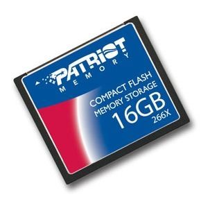 PATRIOT   CARTE COMPACT FLASH   266X   16 GO   Patriot Memory