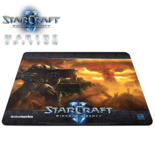 Steelseries QcK StarCraft II Marine Edition   Achat / Vente TAPIS DE