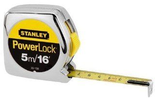 Pack Stanley 33 158 5m/16 x 3/4 PowerLock Tape Measure   Metric