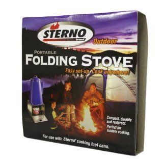 Sterno Single Burner Folding Stove   50002