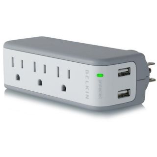 Belkin 3 outlet Surge Suppressor with USB Charging Today $20.21 3.0