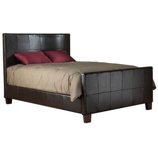 Chocolate Leather King size Panel Bed Today $949.99 4.8 (5 reviews