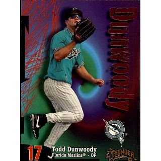 1998 Skybox Todd Dunwoody # 162 Marlins Collectibles
