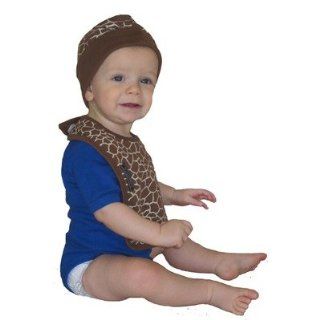 Giraffe Print Designer Baby Clothes Outfit Size: 0 3