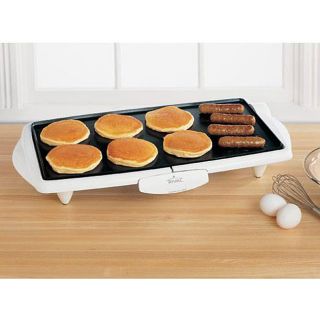 Rival GR201 20  ich Cool Touch White Griddle