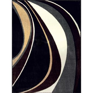 Allestra Movement Black Rug (4 x 6) Today: $87.99 3.6 (7 reviews