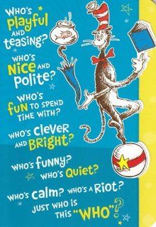 Greeting Card Friendship Dr. Seuss Whos Playful and