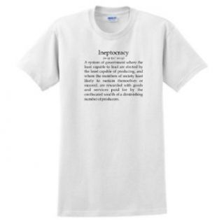 Ineptocracy Election T shirt Government Definition